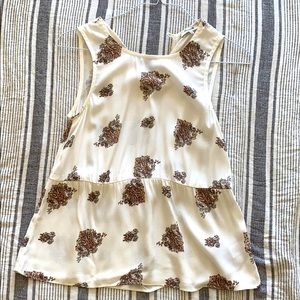 Off-white silky blouse